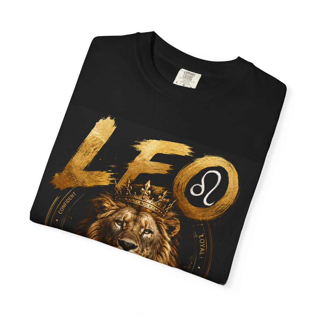 Leo Season T-Shirt — Bold Lion Zodiac Graphic Tee