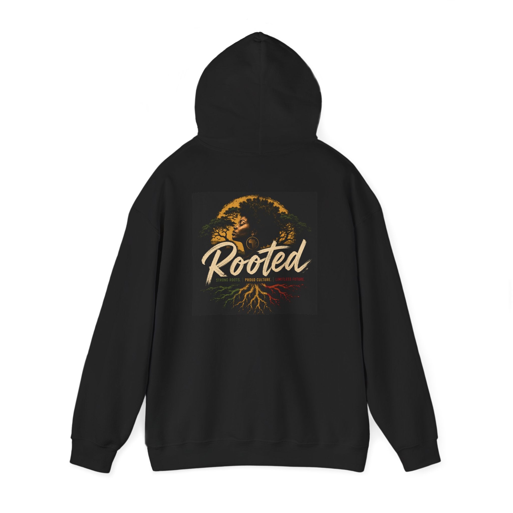 Rooted Hoodie — Vintage Tree & Roots Graphic Pullover