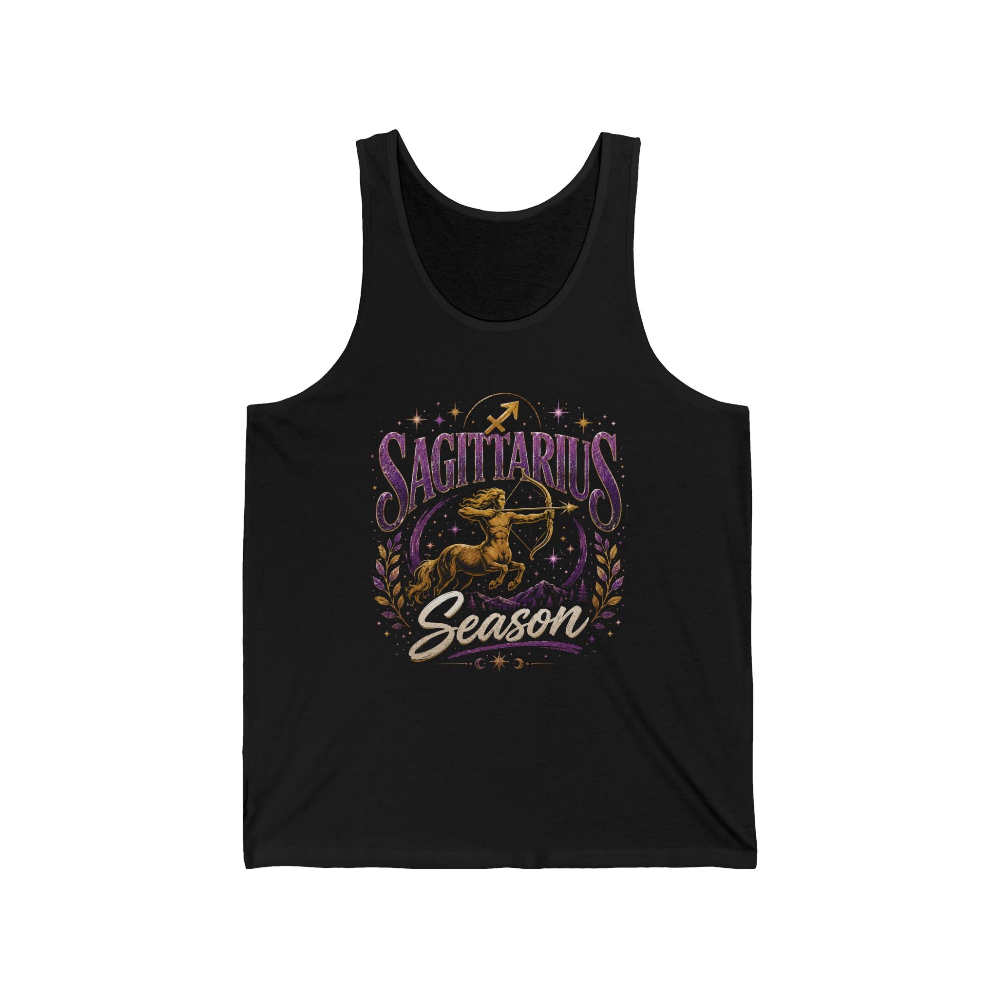 Sagittarius Season Tank Top — Zodiac Archer Graphic Tank