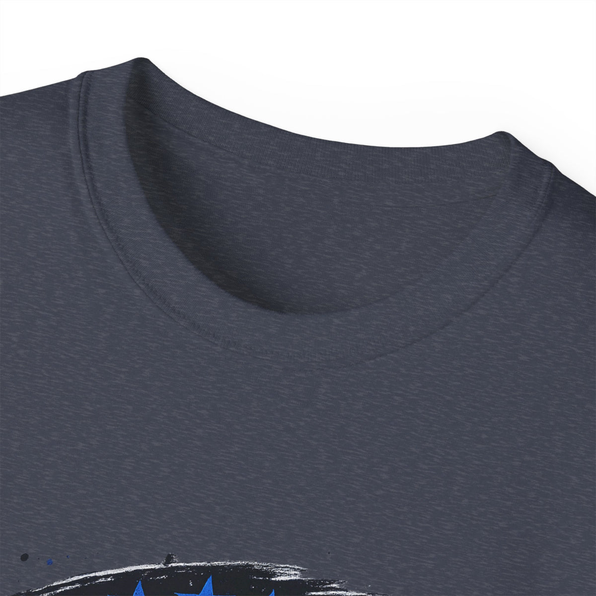 Blue Midterms Tee — Flag Brushstroke Graphic