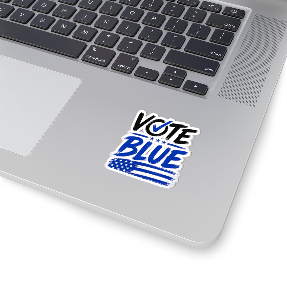 Vote Blue Sticker — Patriotic Political Campaign Kiss-Cut Decal