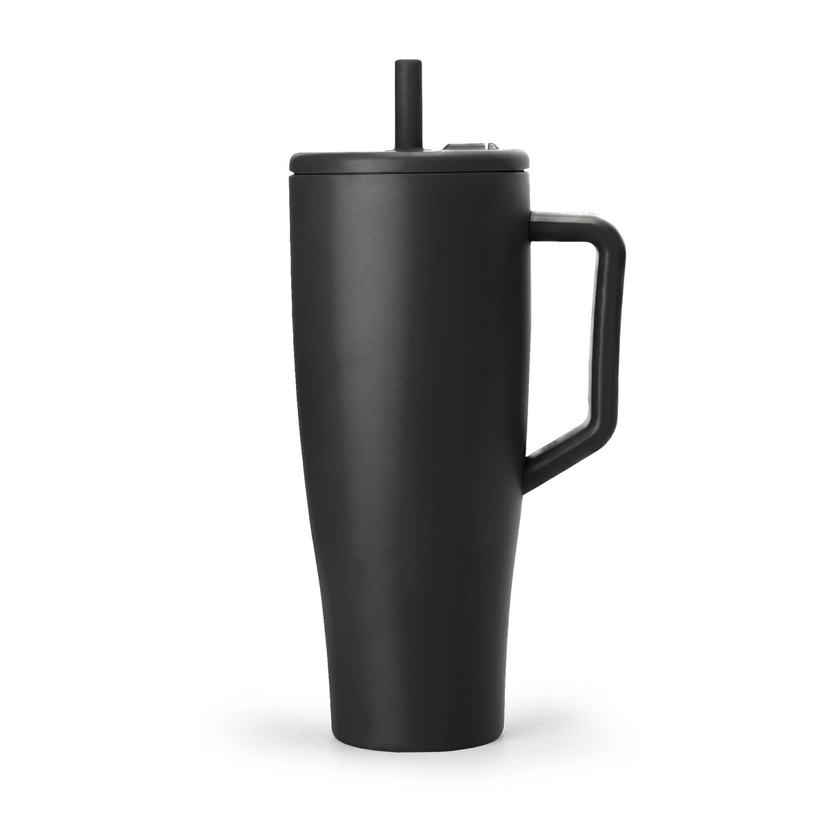 40oz Engraved Insulated Tumbler — "Vote Like They Owe You" Travel Mug with Handle & Lid