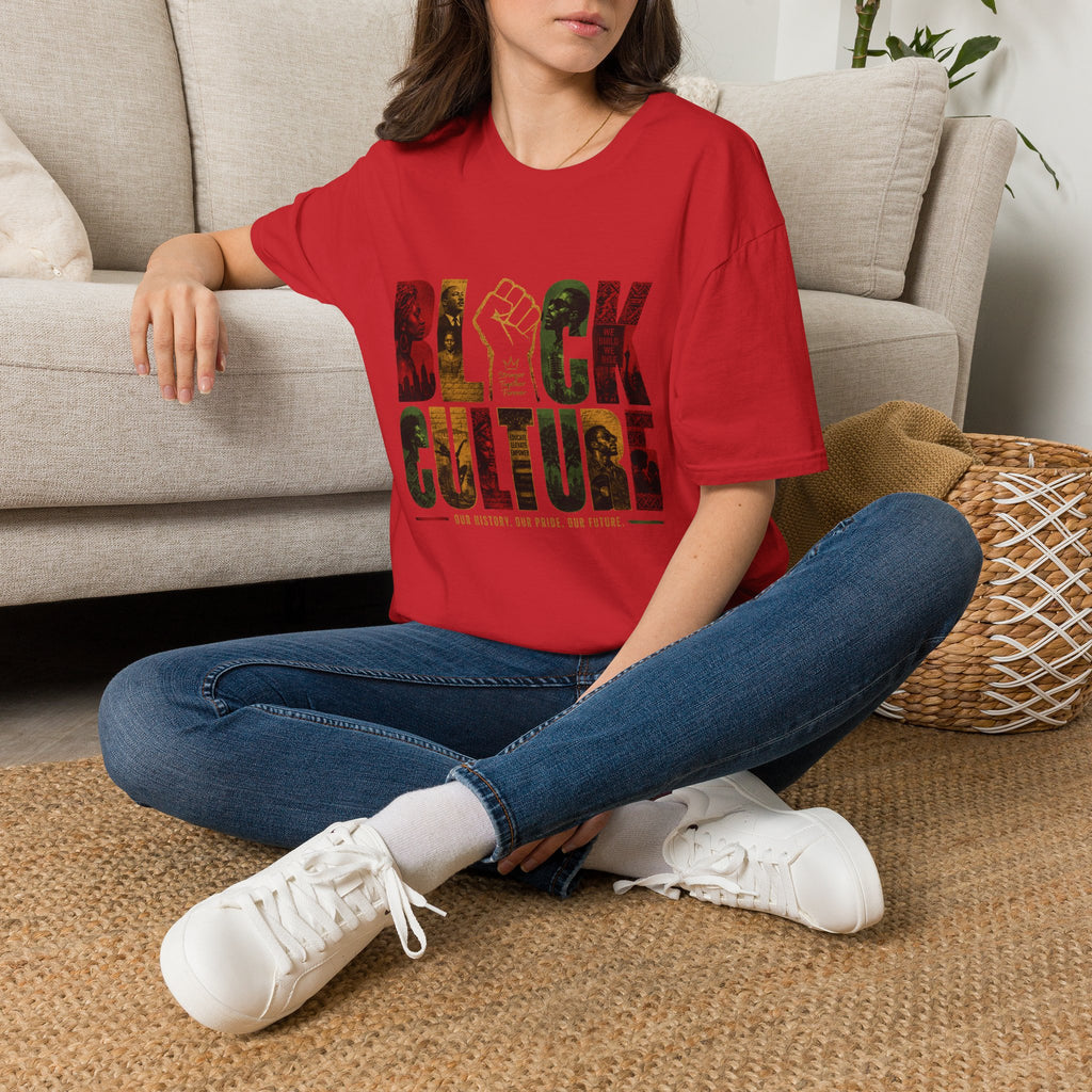Black History Month Fist Tee — Unity, Pride & Heritage Graphic, Lightweight OEKO-TEX® Cotton