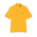 WVM Minimalist Performance Polo — White Athletic Golf Shirt