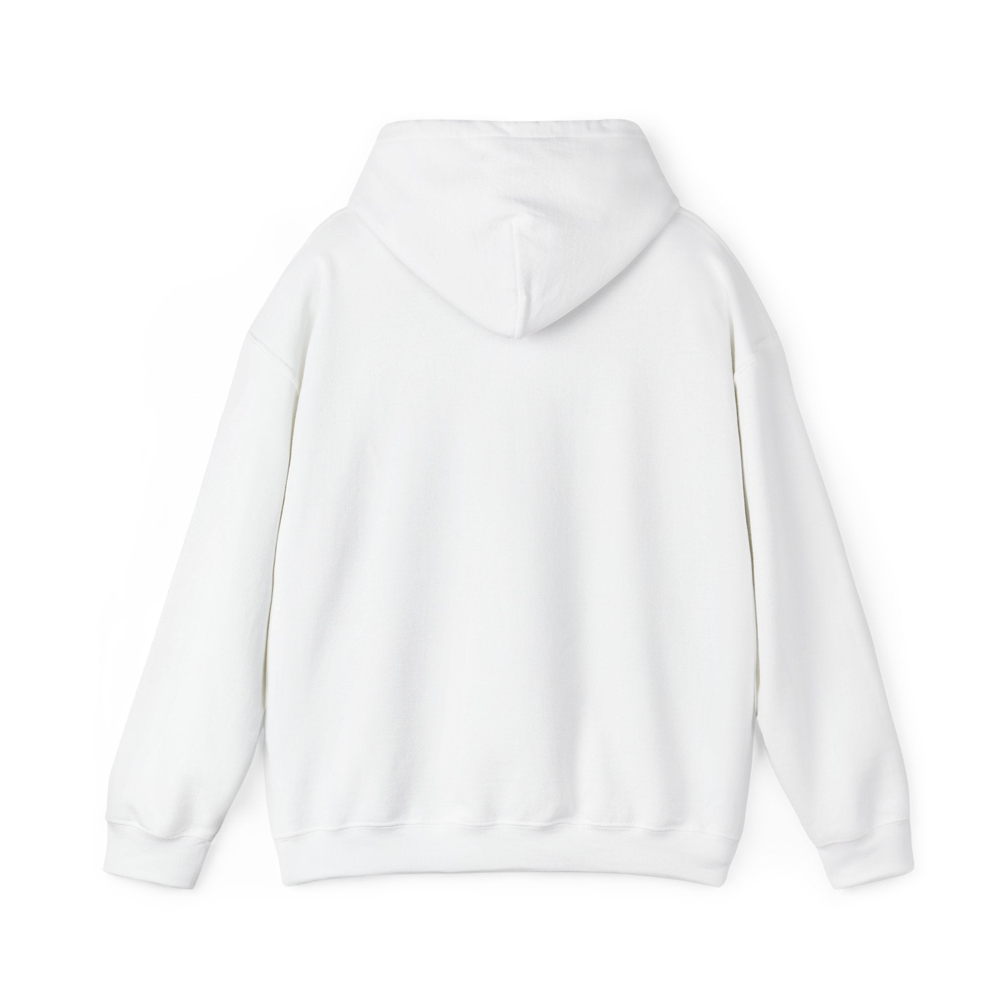 WYM Minimalist Logo Hoodie — White Casual Pullover