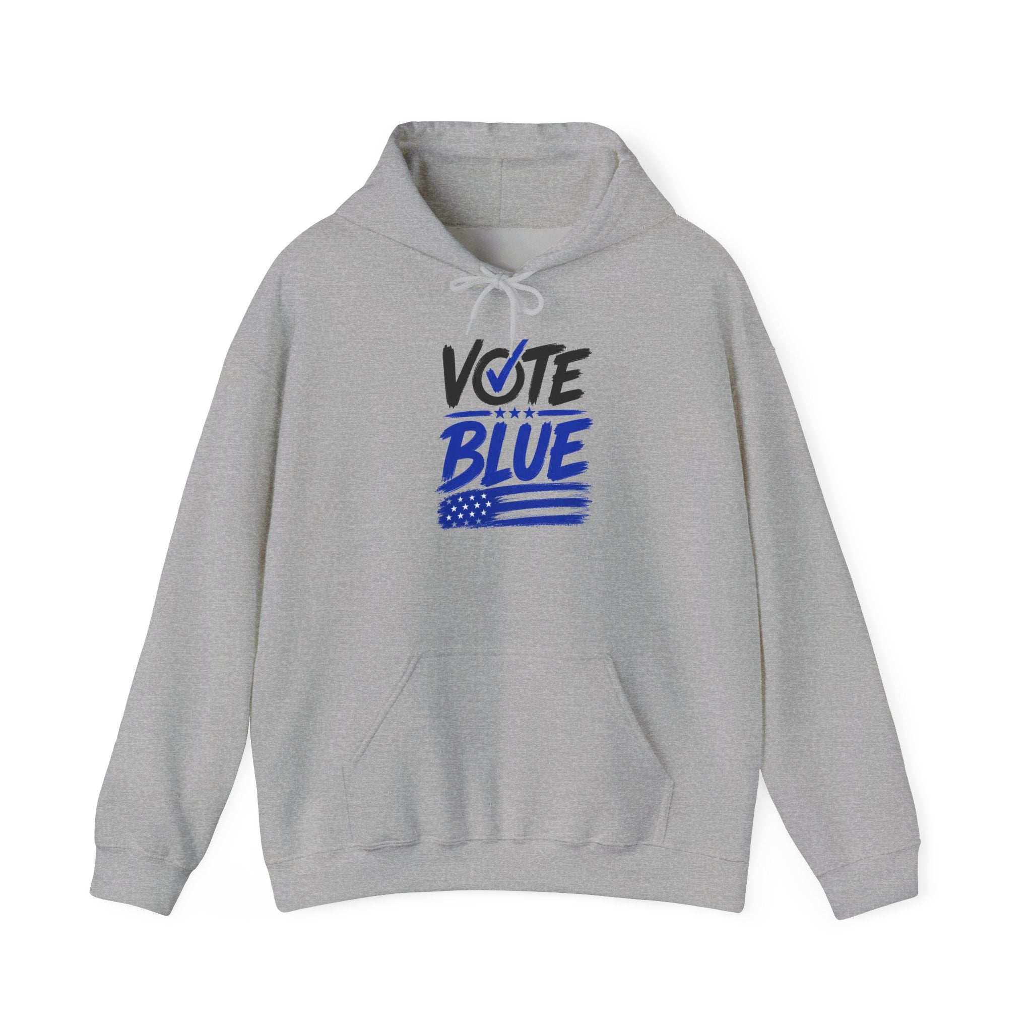 Vote Blue Hoodie — Political Campaign Support Pullover