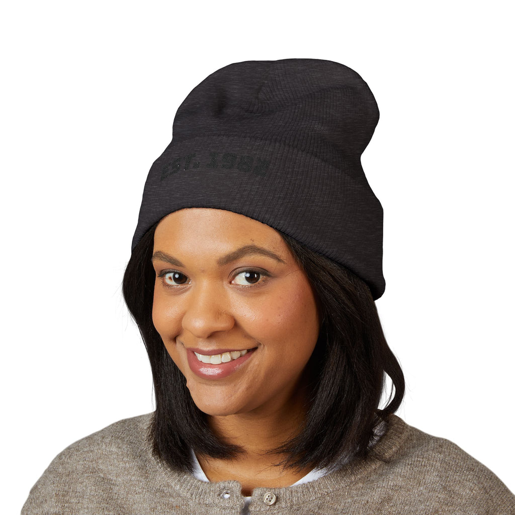 Embroidered "EST. 1982" Cuffed Beanie