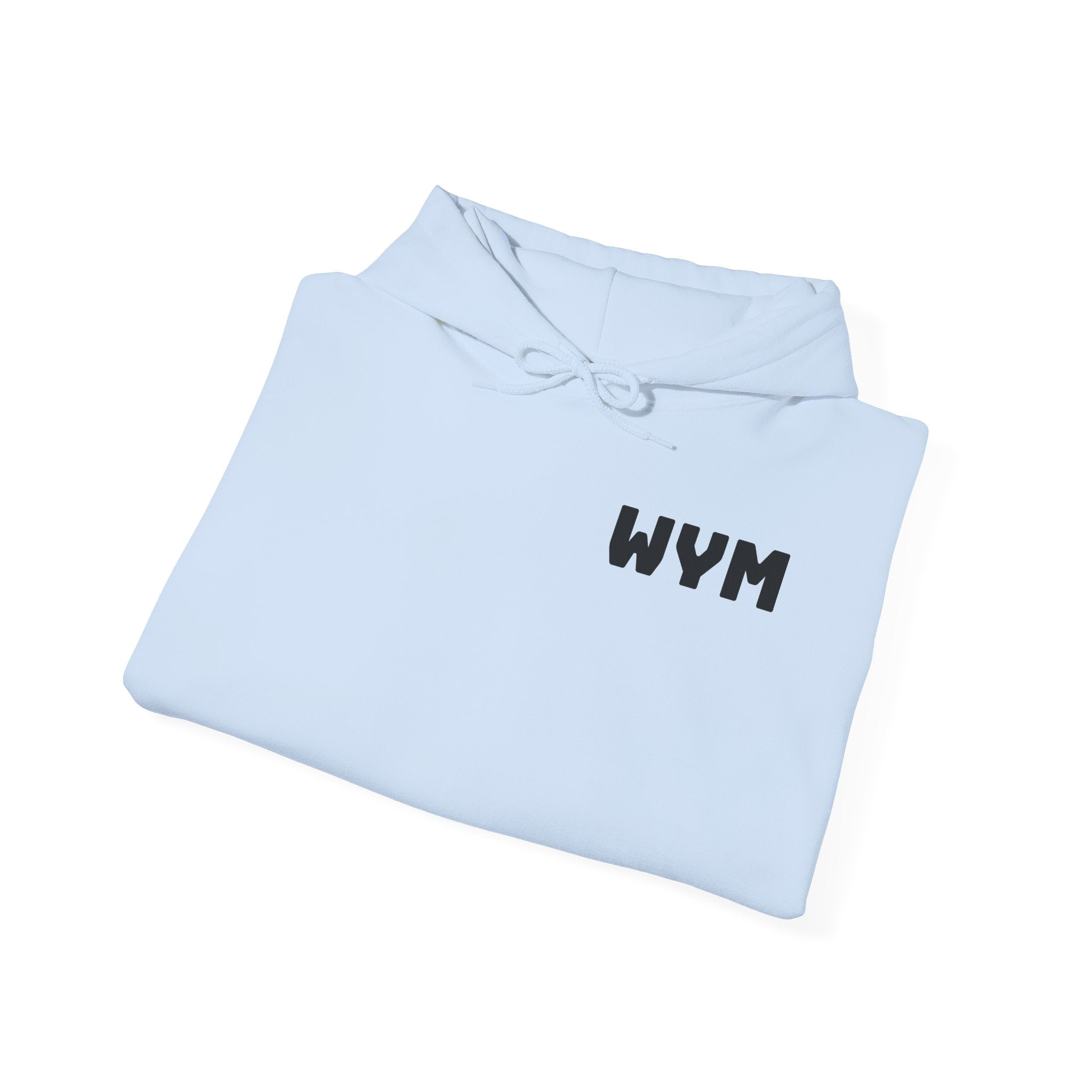 Wear Your Moment Unisex Graphic Hoodie – Built Different Pullover, 50/50 Cotton-Poly, Sizes S–4XL