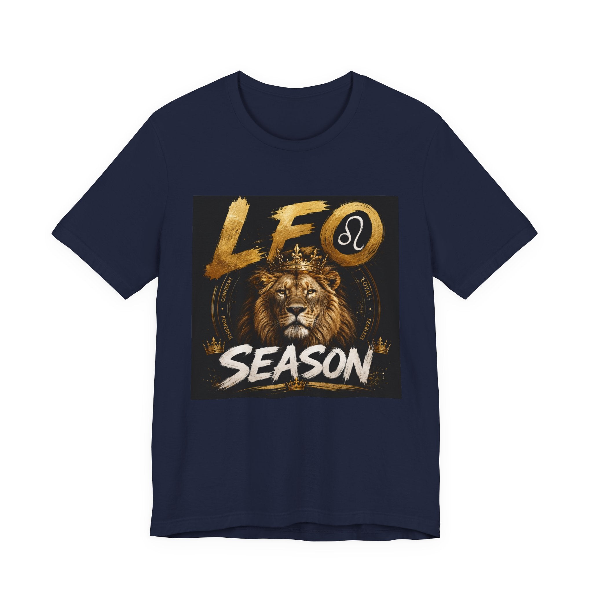 Leo Season T-Shirt — Bold Lion Zodiac Graphic Tee