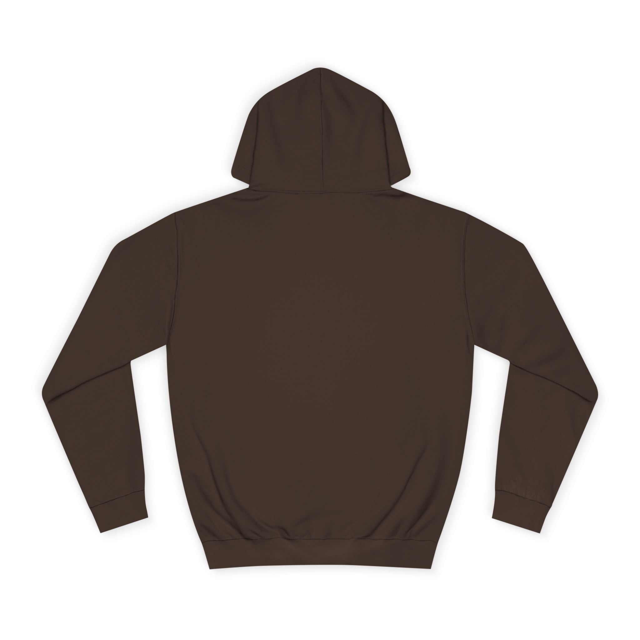 WYM Vertical Letter Hoodie — Minimal College-Style Pullover