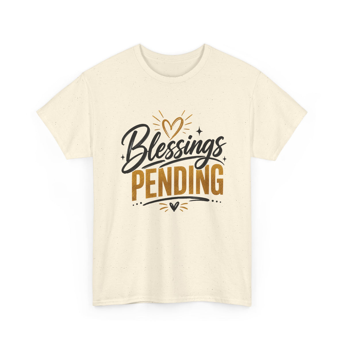 Blessings Pending Tee — Pregnancy Announcement Graphic, Soft Cotton, Unisex