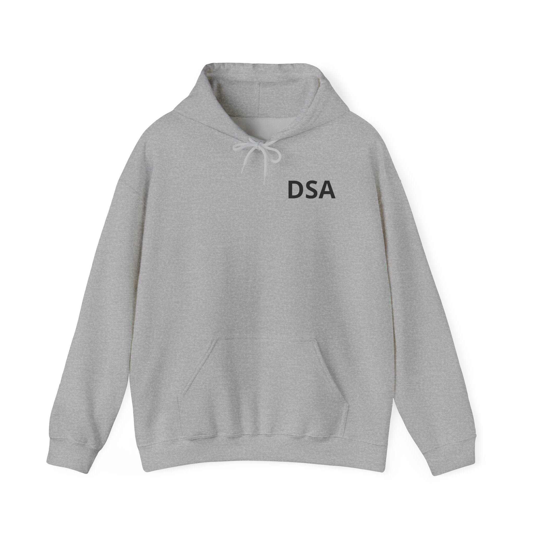 DSA Hoodie — Divided States of America Protest Graphic Hooded Sweatshirt