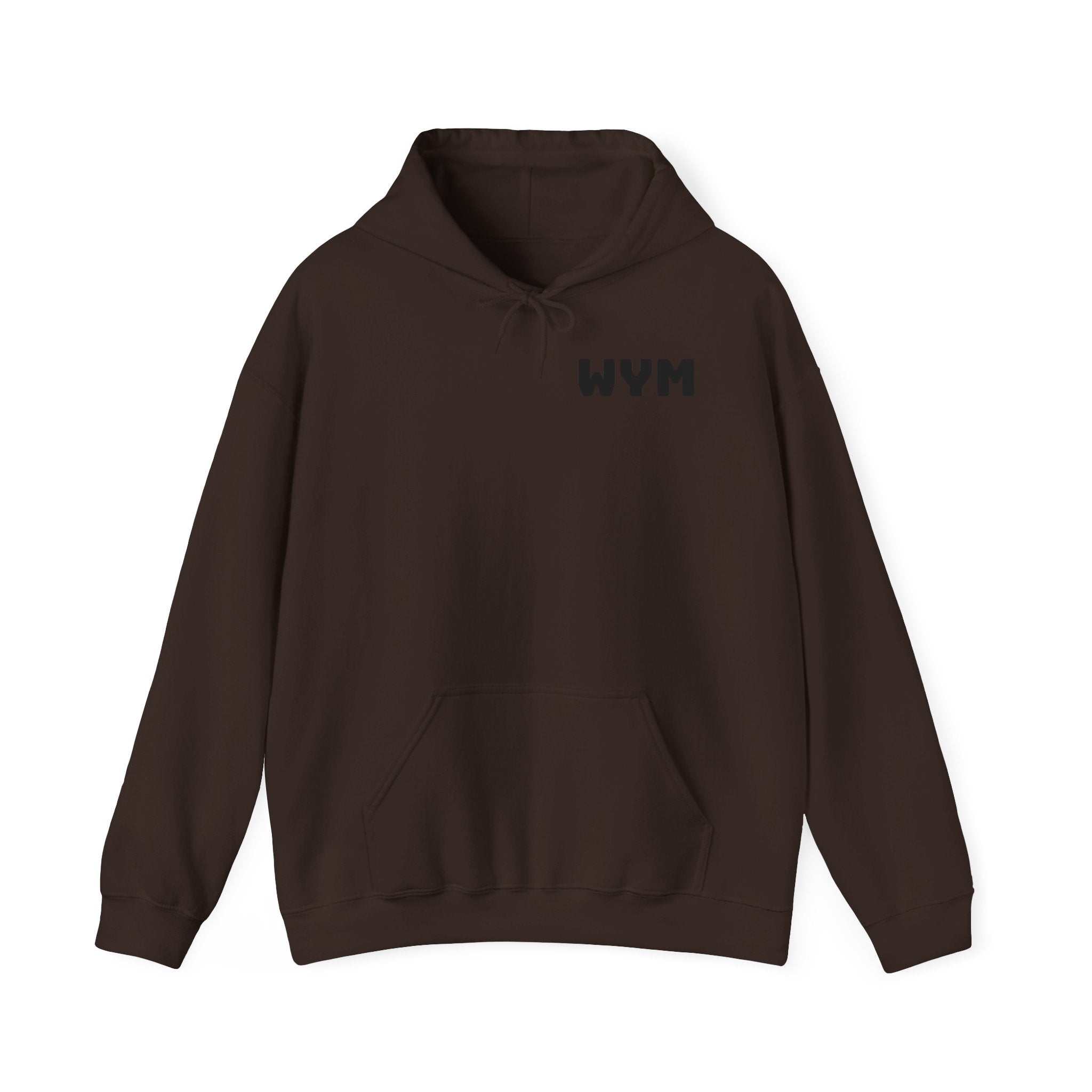 Wear Your Moment Unisex Graphic Hoodie – Built Different Pullover, 50/50 Cotton-Poly, Sizes S–4XL