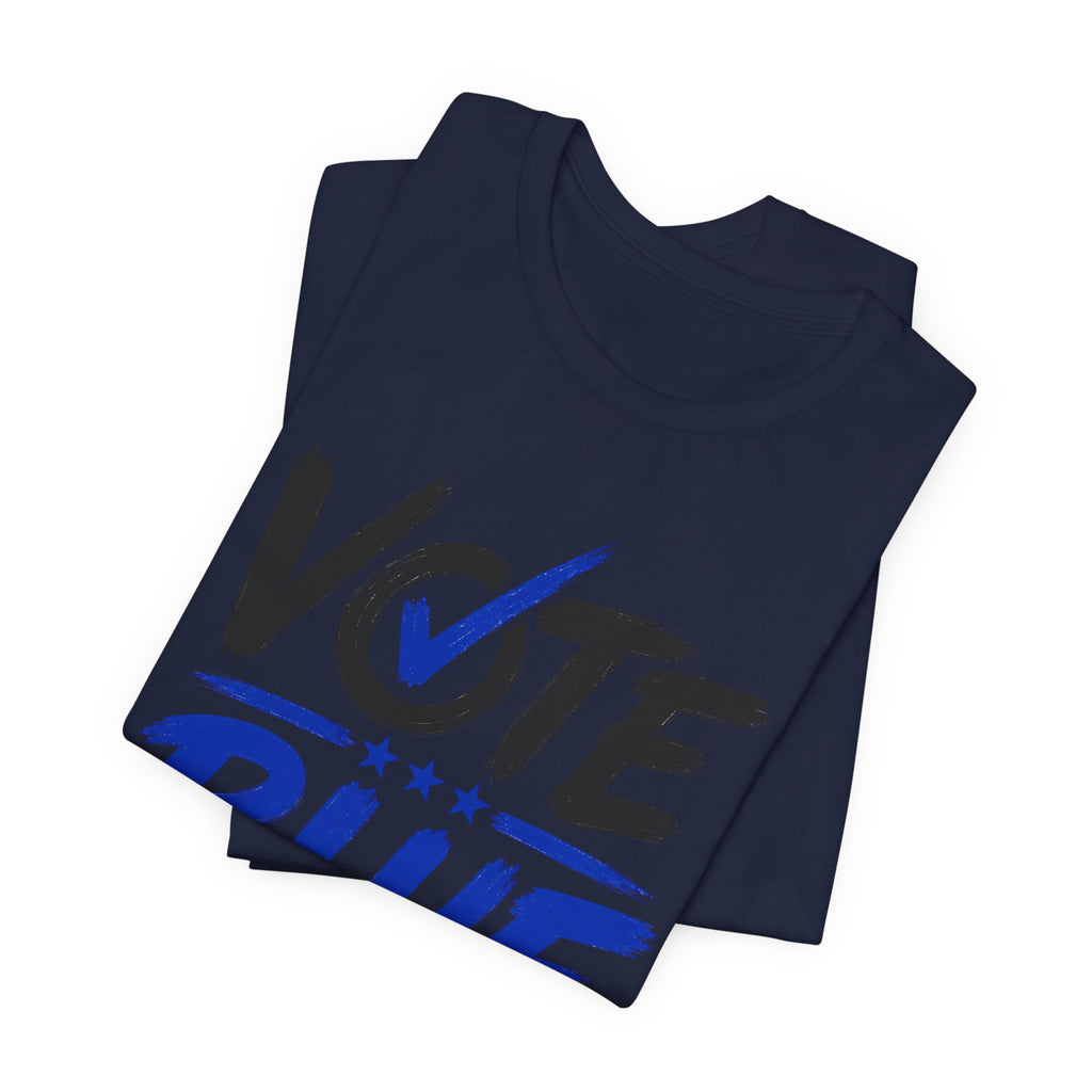 Vote Blue T-Shirt — Patriotic Democratic Election Tee