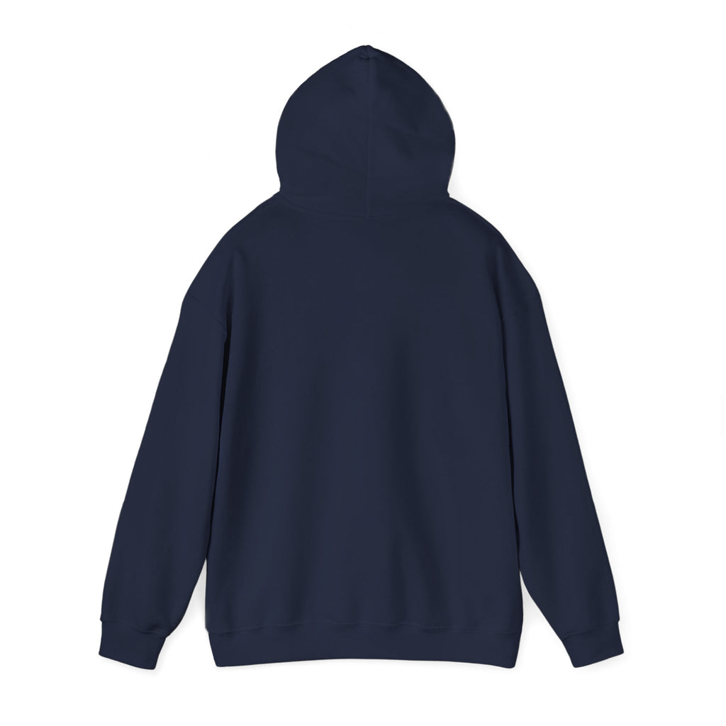 WYM Minimalist Logo Hoodie — White Casual Pullover