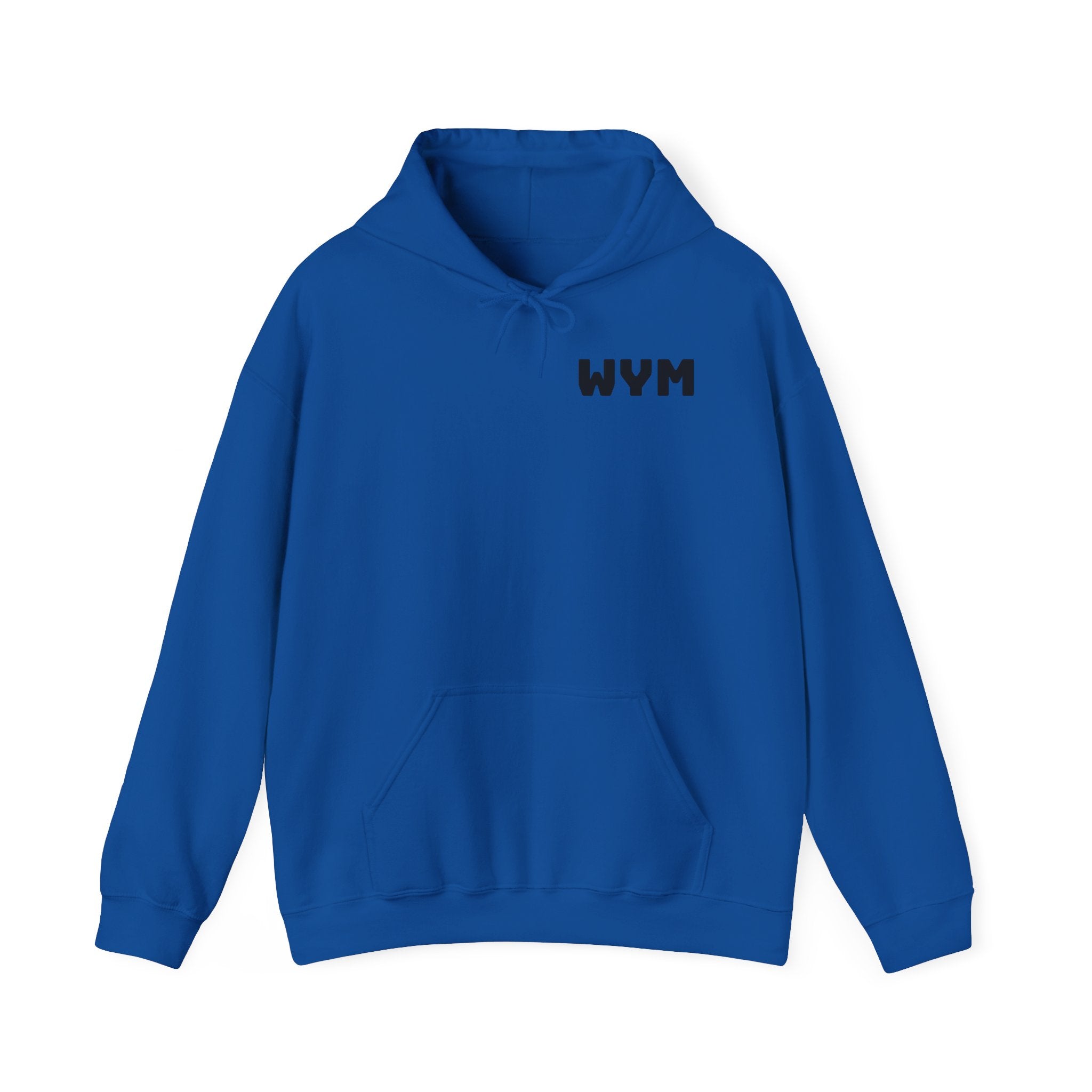 Wear Your Moment Unisex Graphic Hoodie – Built Different Pullover, 50/50 Cotton-Poly, Sizes S–4XL