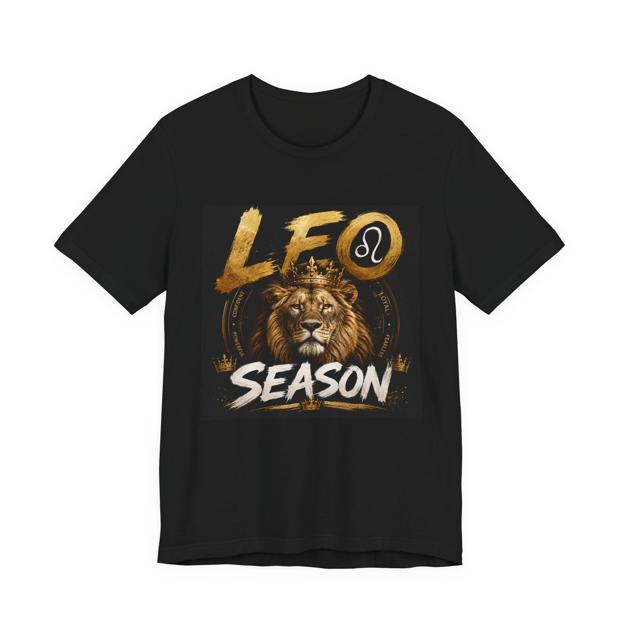Leo Season T-Shirt — Bold Lion Zodiac Graphic Tee