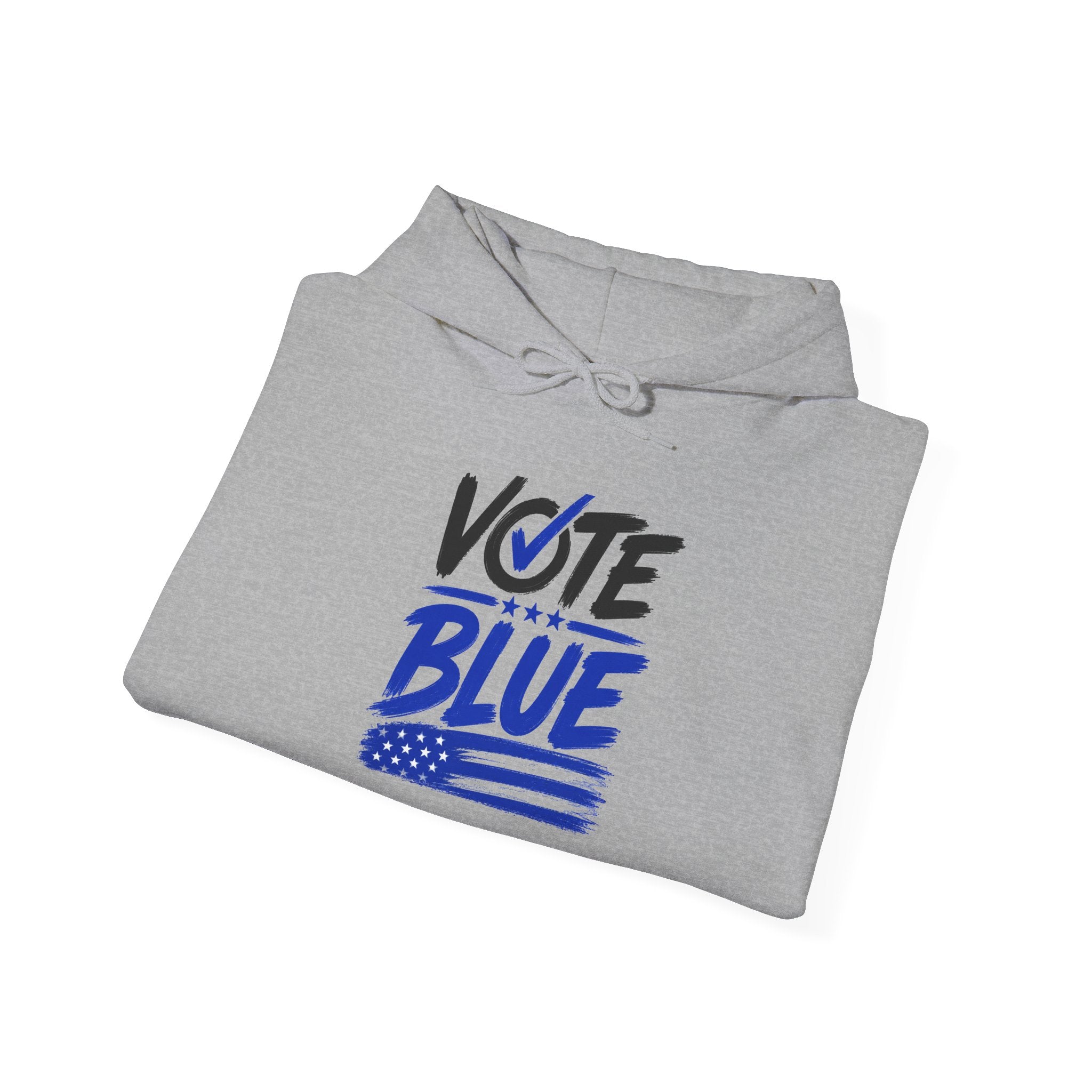 Vote Blue Hoodie — Political Campaign Support Pullover