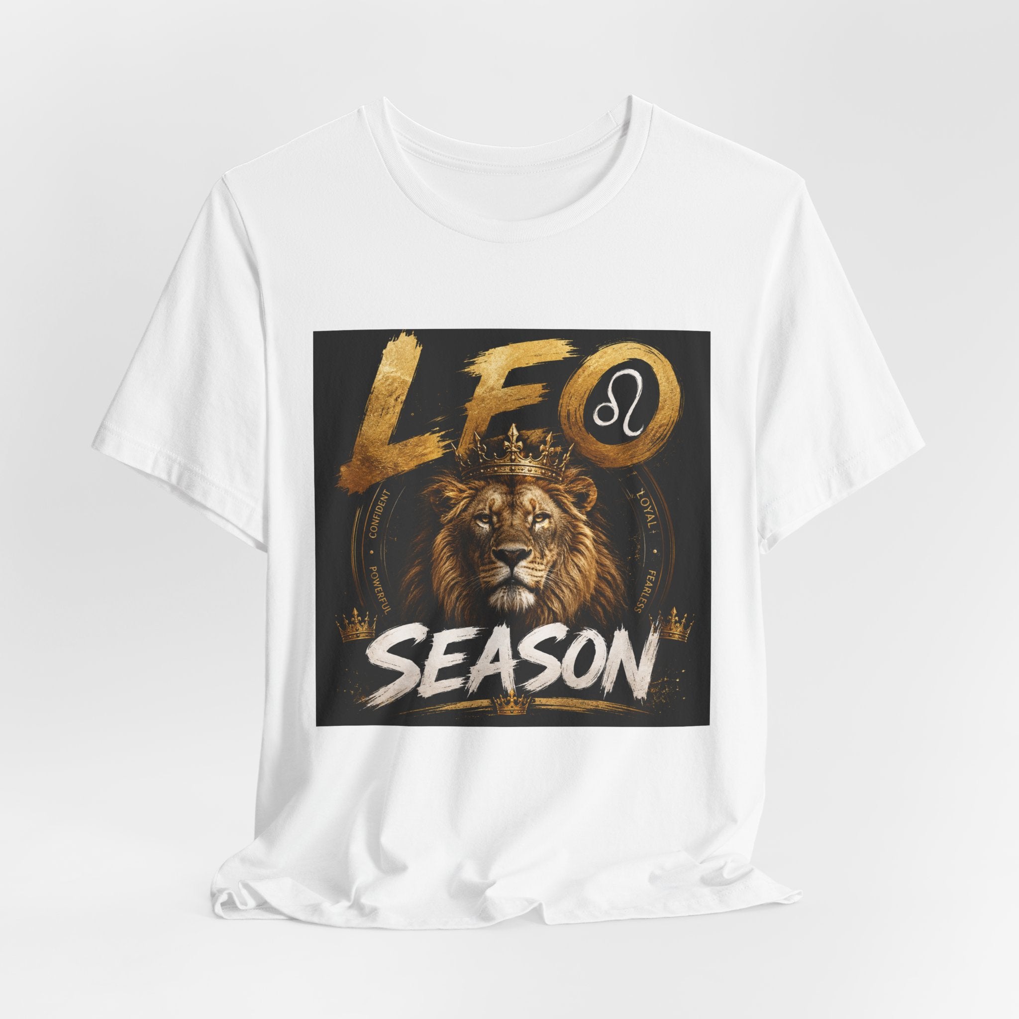 Leo Season T-Shirt — Bold Lion Zodiac Graphic Tee