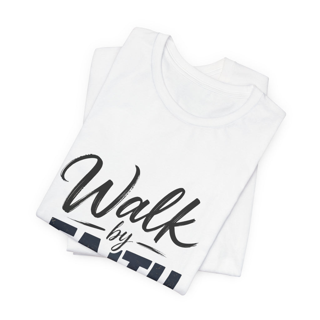 Wear Your Moment Women's Graphic T-Shirt – Walk by Faith Sunset Cross, Garment-Dyed, Sizes S–4XL