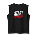 Start Somewhere Muscle Tank — Motivational Workout Tank Top