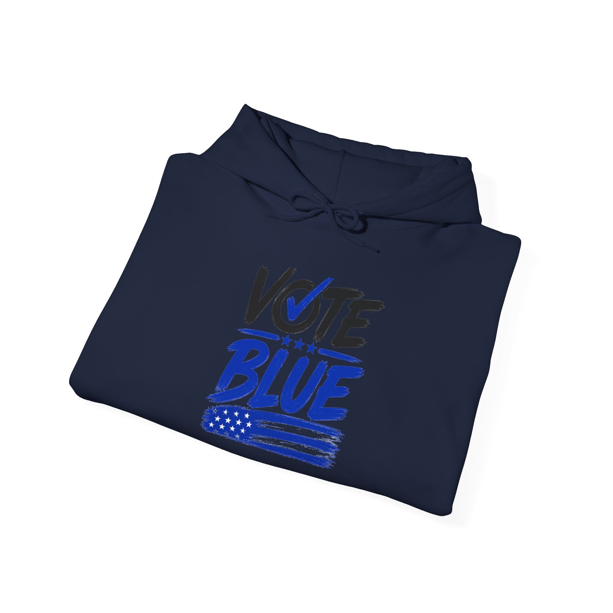 Vote Blue Hoodie — Political Campaign Support Pullover