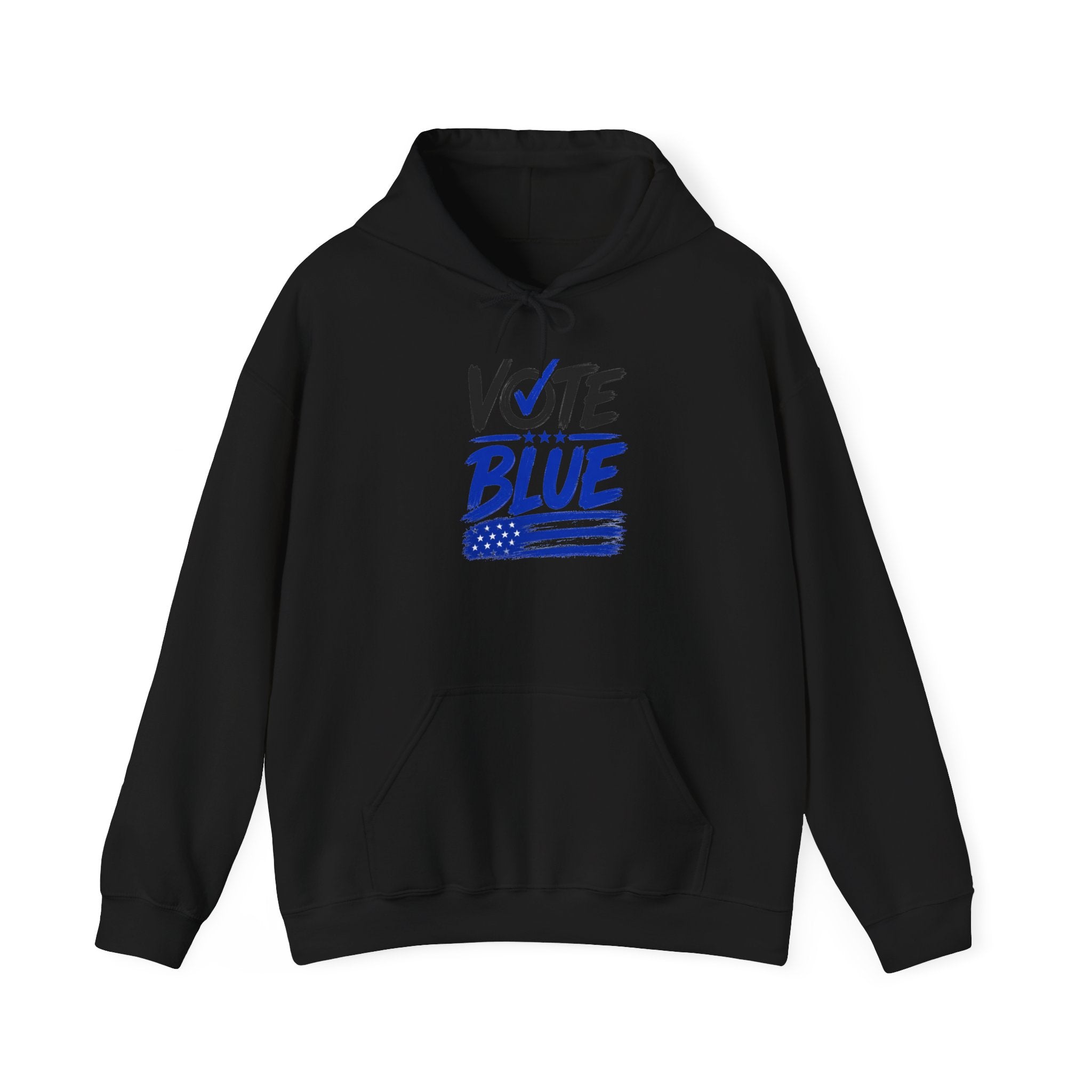 Vote Blue Hoodie — Political Campaign Support Pullover