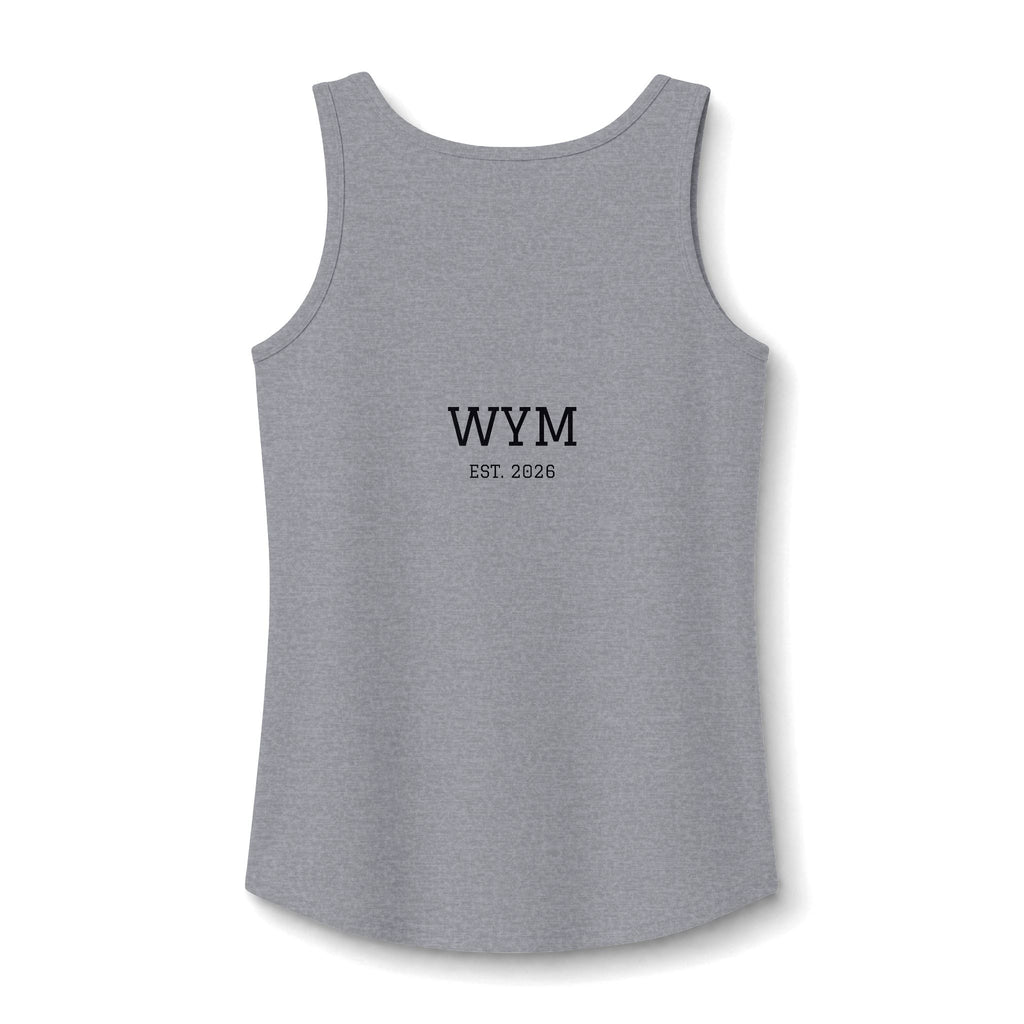 Wear Your Moment Women's Motivational Tank Top – Built Different, 100% Cotton, Sizes S–4XL