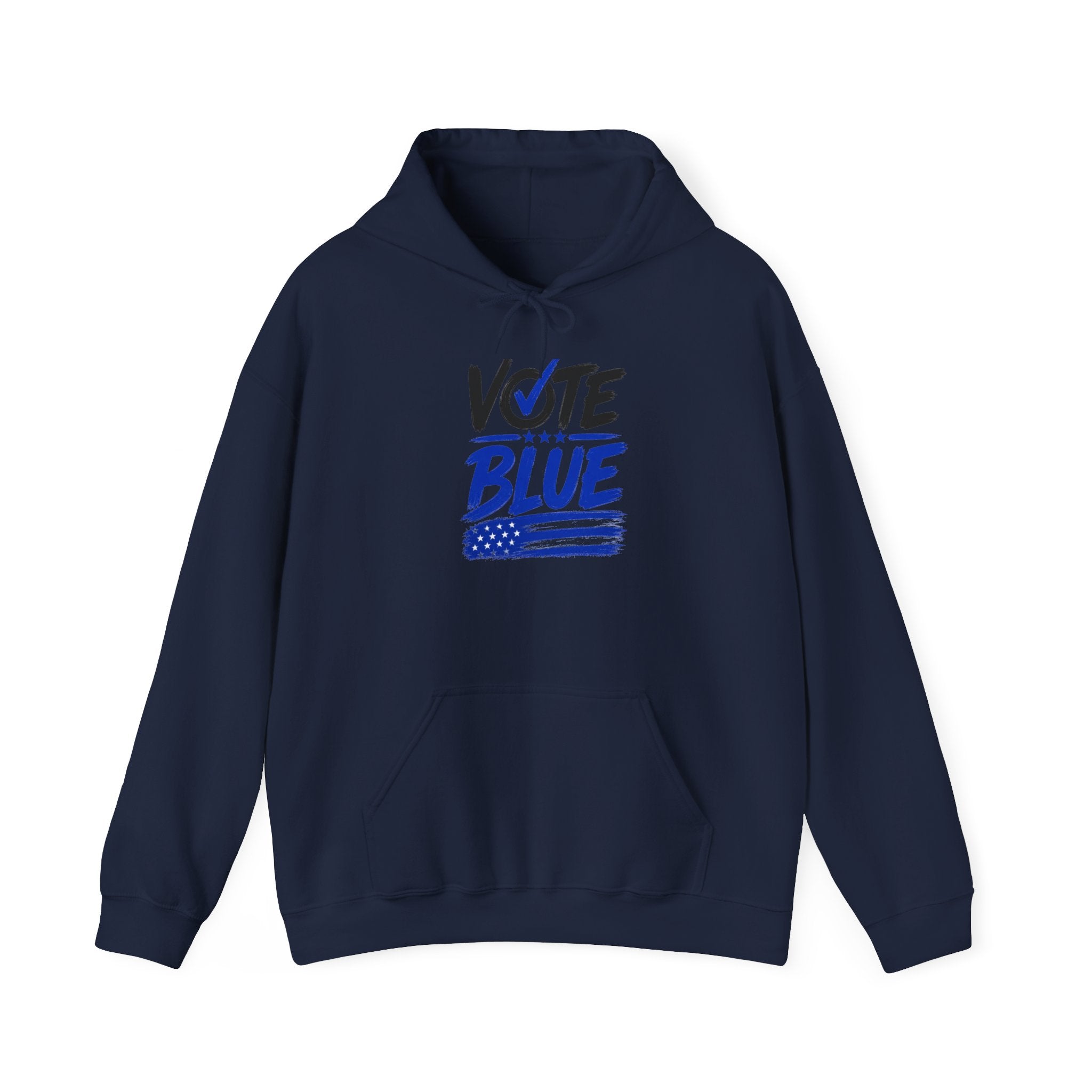 Vote Blue Hoodie — Political Campaign Support Pullover